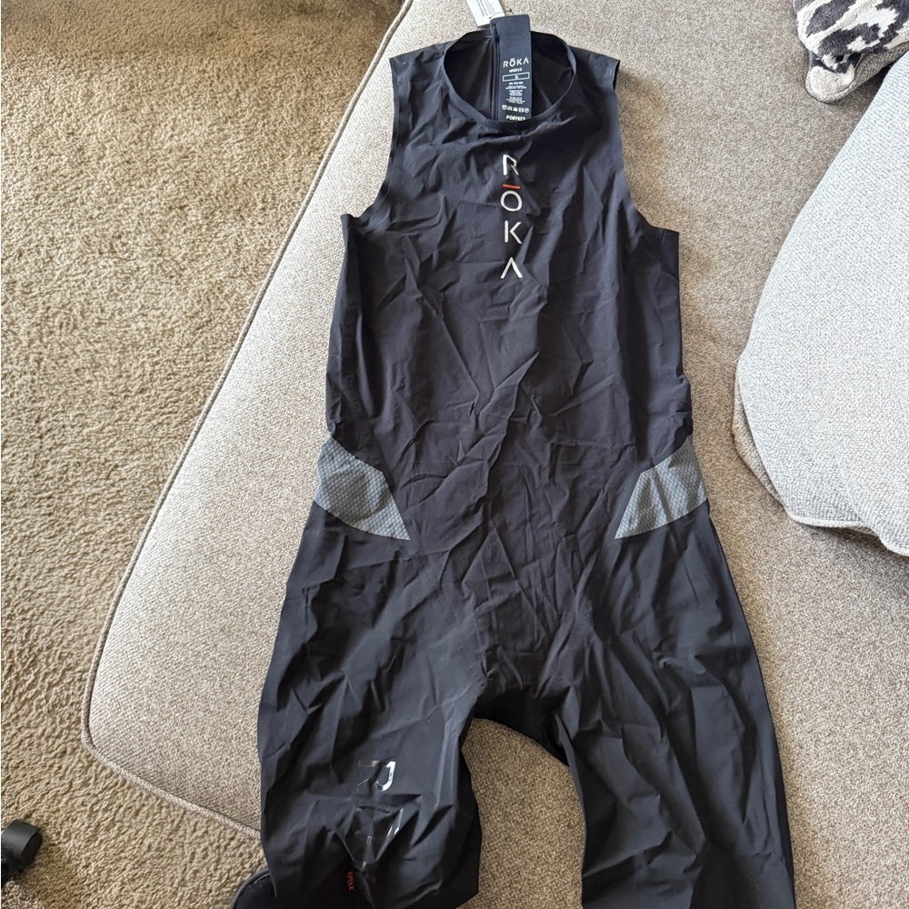 ROKA Men’s Black Swim Suit - Performance Tri Suit